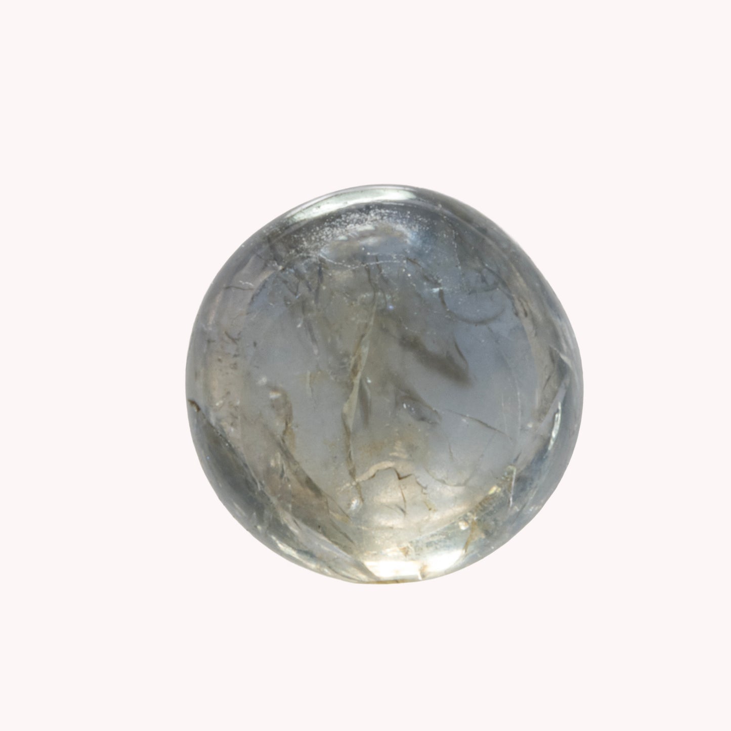 Dome 8k Guld- Blå/Grønlig safir 5,8mm.