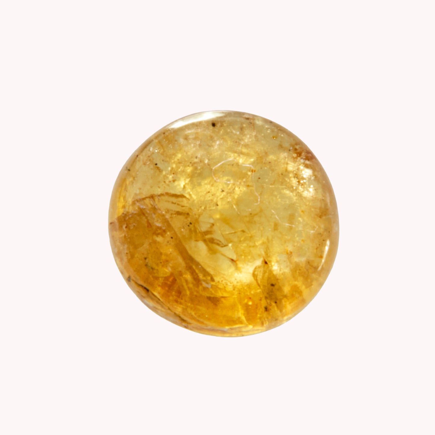Dome 8k Guld- gul safir 5,8mm