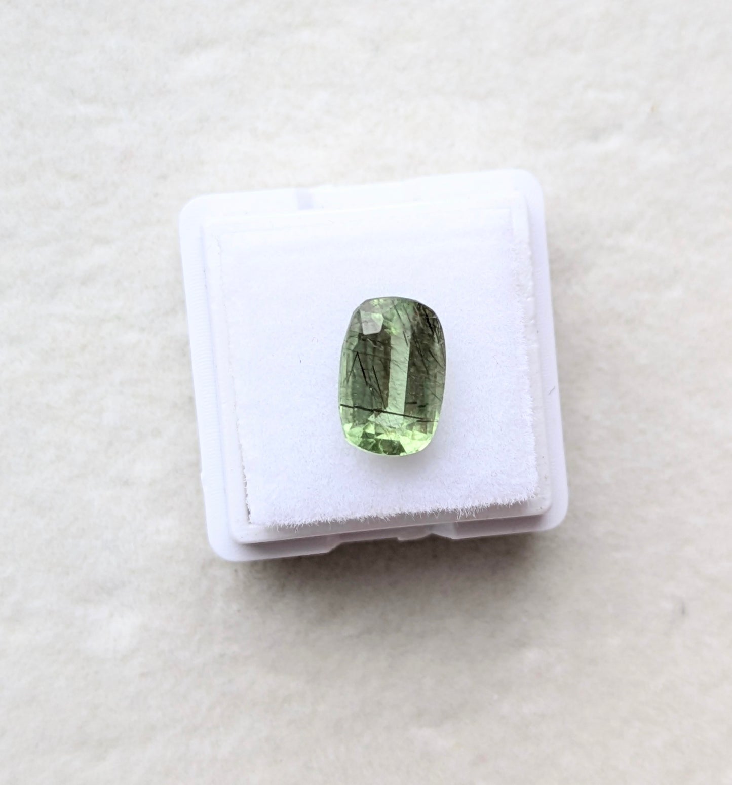 Rutile peridot