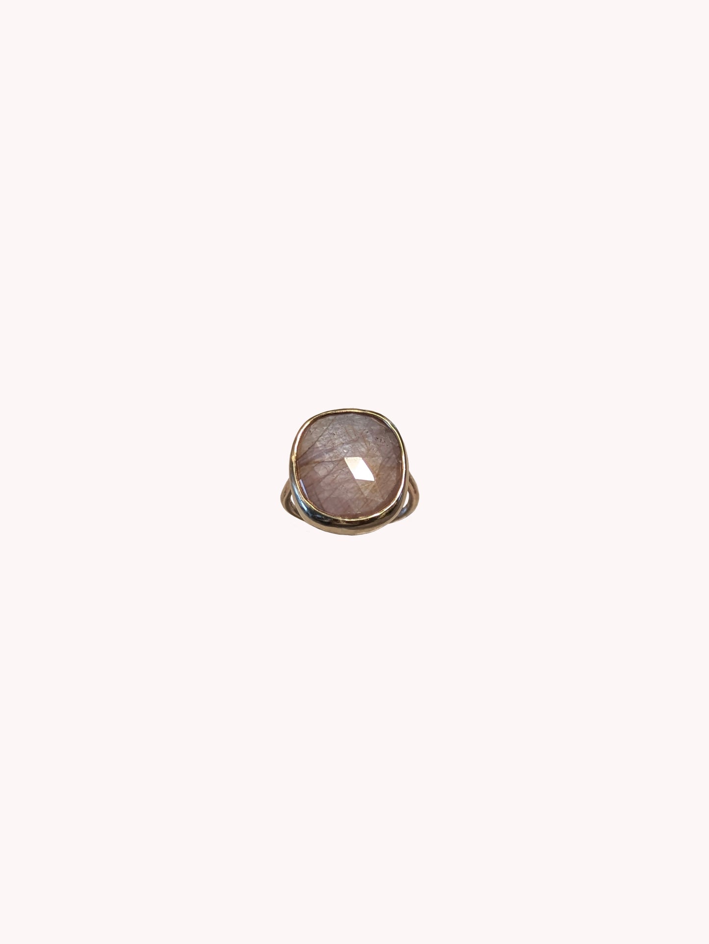 Rose cut safir 8k guld