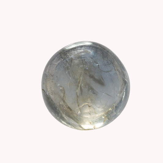 Dome 8k Guld- Blå/Grønlig safir 5,8mm.