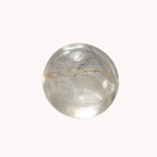 Dome 8k guld- gennemsigtig 5,5mm.