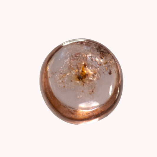 Dome 8k Guld- nude lyserød 5,7mm.