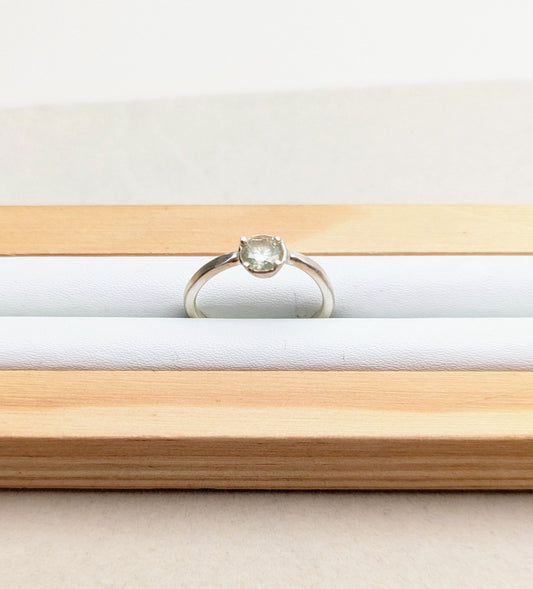 Moissanit ring