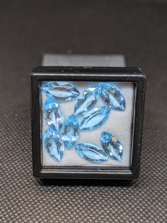 Sky Blue topas