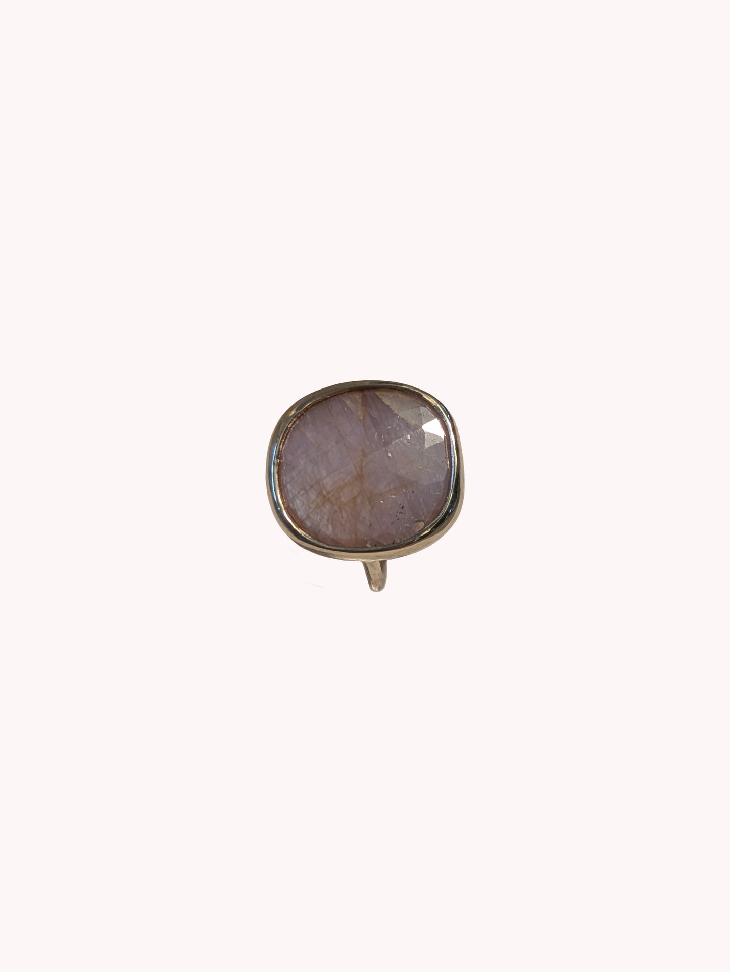 Rose cut safir 8k guld