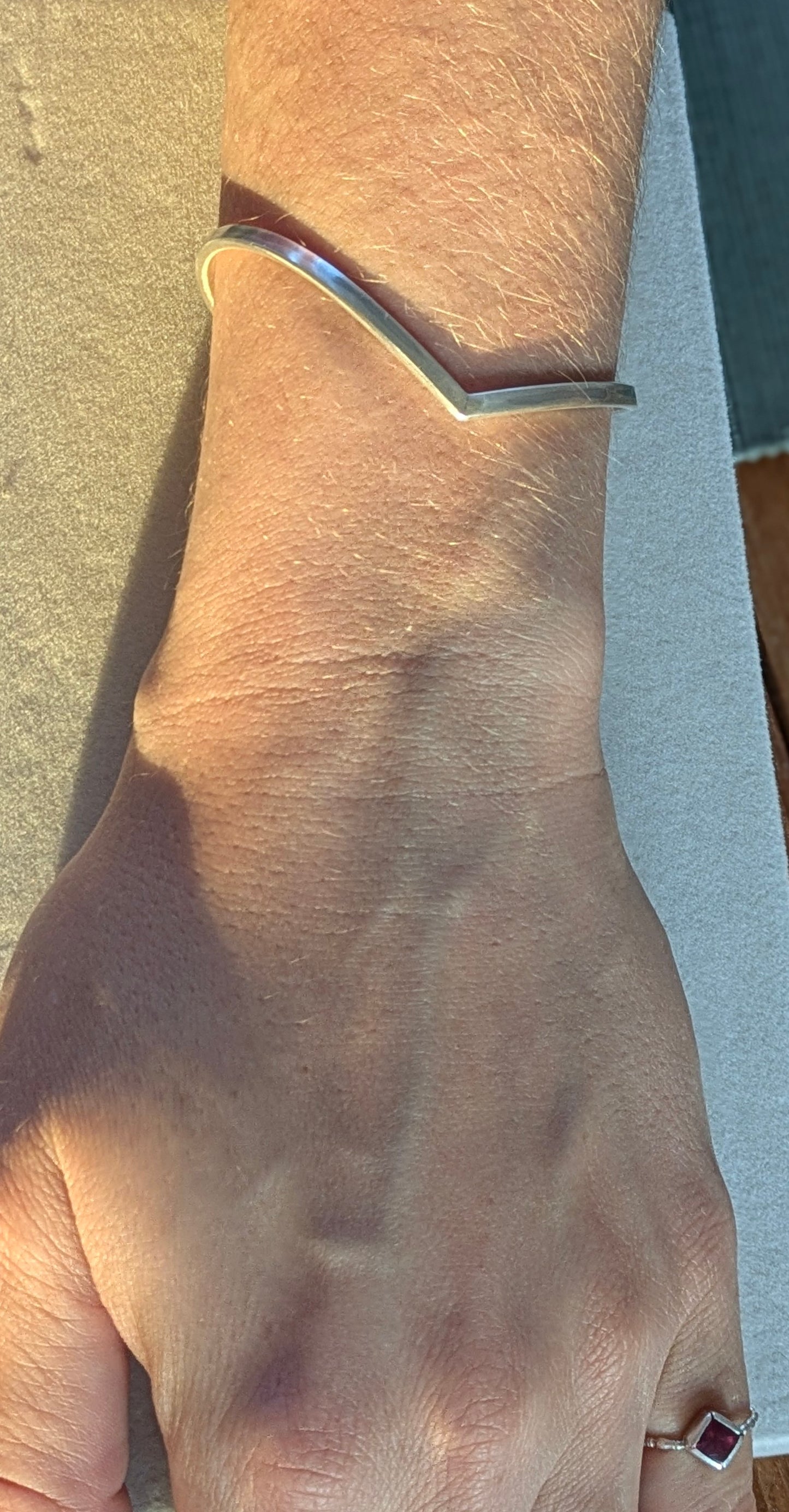 Sølv armring