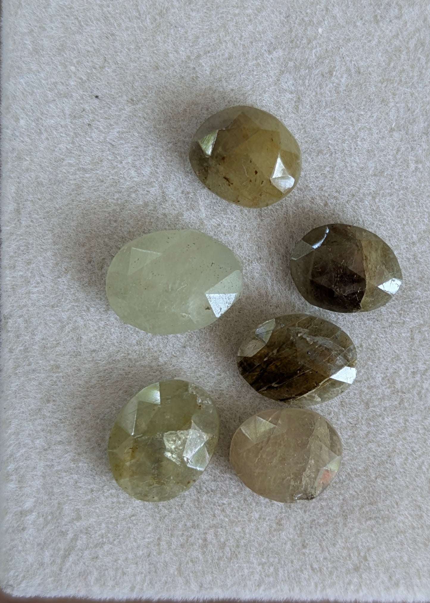 Rosecut umba safirer lot