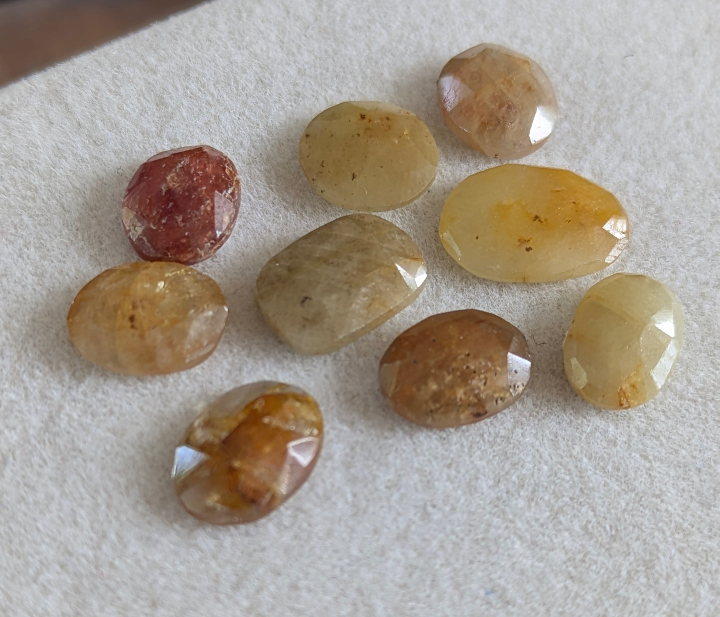 Rosecut umba safirer lot