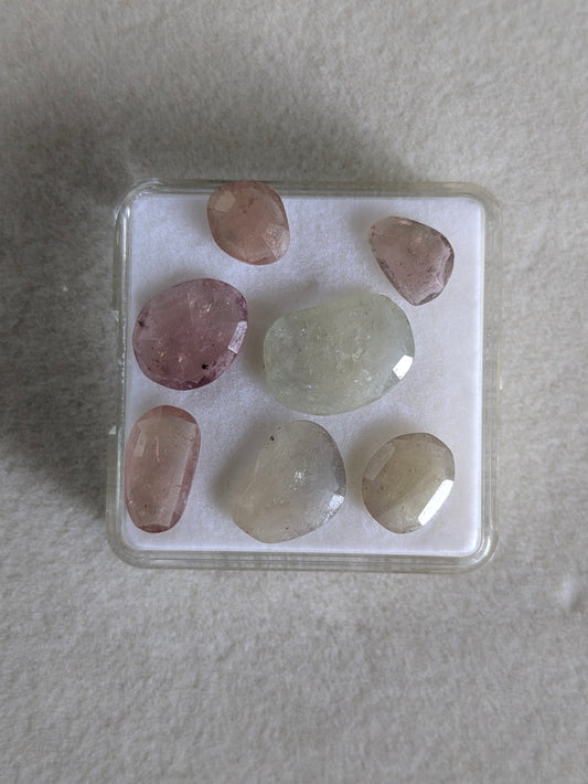 Fancy 2 sider geometrisk safir