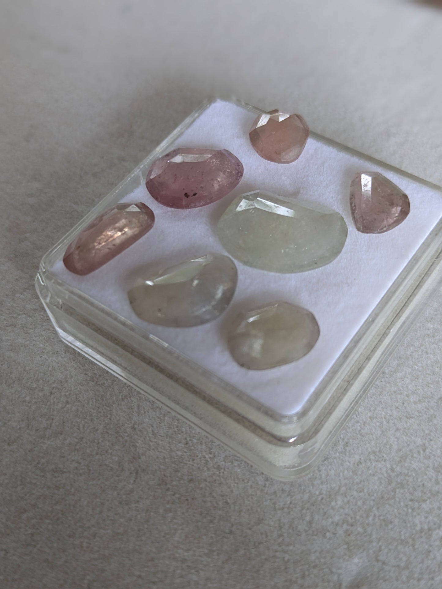 Fancy 2 sider geometrisk safir