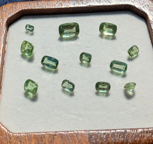 Rutile peridot